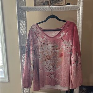 Floral Pink Women's Top